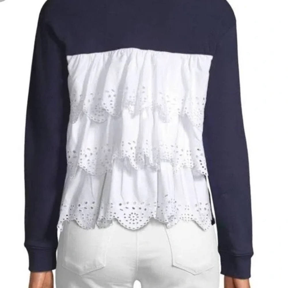 Joie Sweatshirt with Ruffle back size XS - Picture 2 of 7